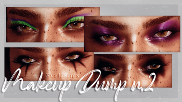 The Sims 4 makeup dump n2