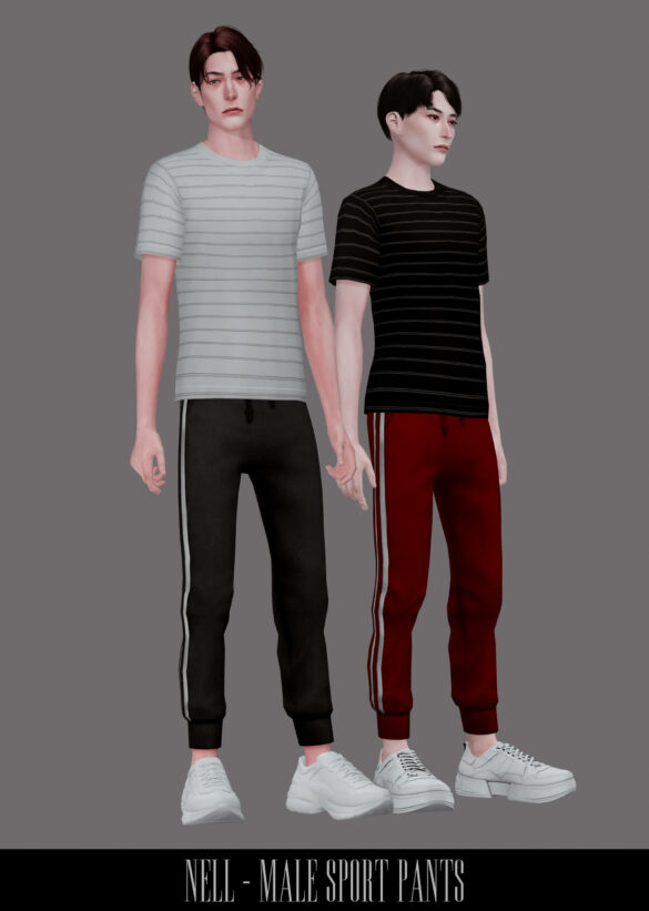 The Sims 4 male sport pants hq compatible base game
