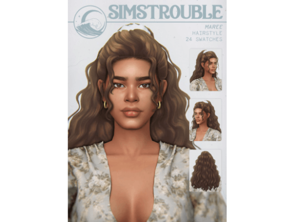 The Sims 4 MAREE by simstrouble by simstrouble