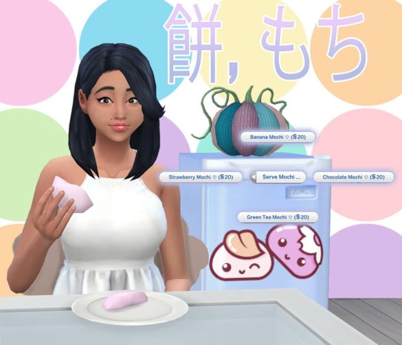 The Sims 4 Mochi Fridge at KAWAIISTACIE