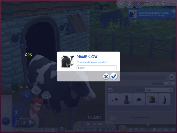 The Sims 4 More suggested names