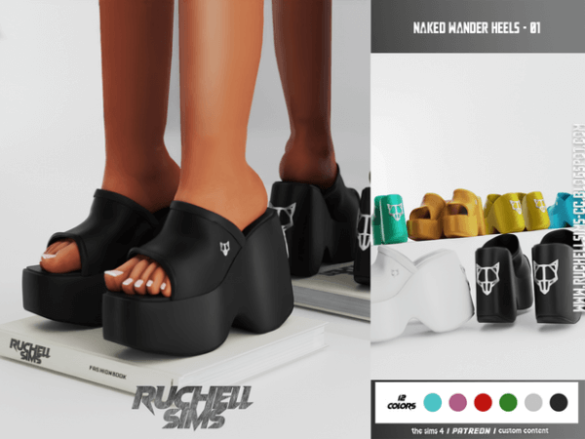 The Sims 4 NAKED WANDER HEELS – FREE