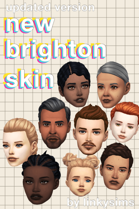 The Sims 4 new brighton skin