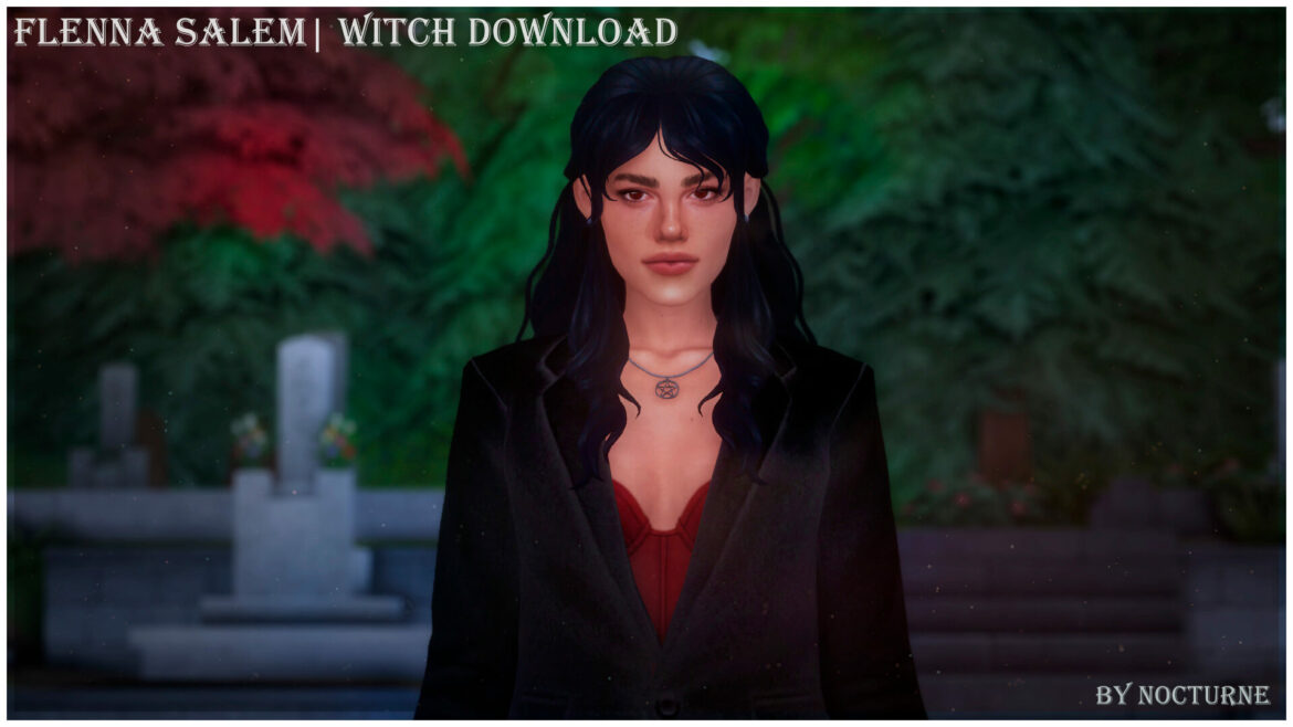 The Sims 4 nocturne vi flenna salem boop witch