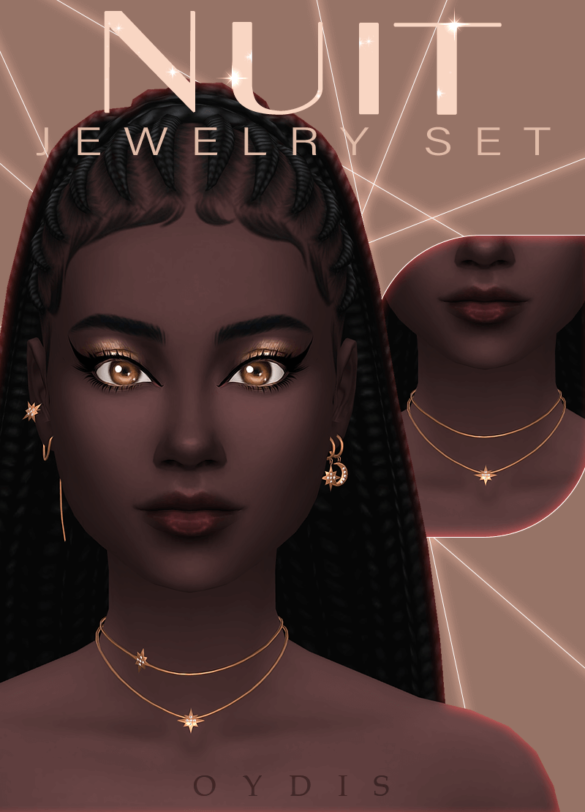The Sims 4 nuit set