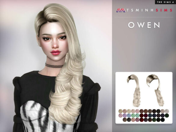 The Sims 4 Owen Hair by TsminhSims