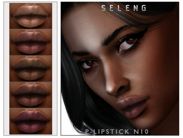The Sims 4 P-Lipstick N10 by Seleng