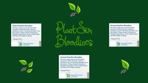 The Sims 4 PlantSim Bloodlines