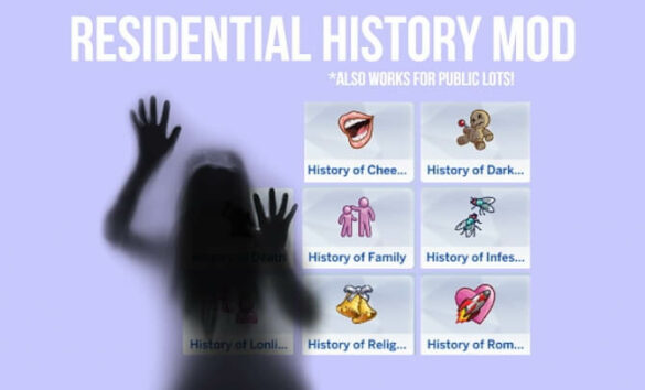 The Sims 4 Residential History Mod at KAWAIISTACIE
