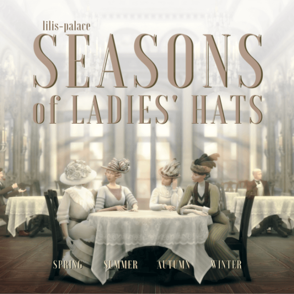 The Sims 4 seasons of ladies hats