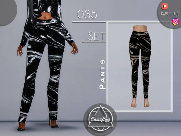 The Sims 4 SET 035 – Pants by Camuflaje at TSR