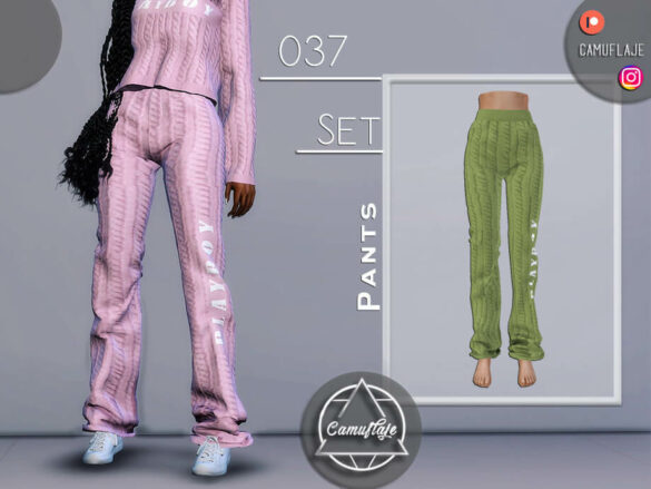 The Sims 4 SET 037 – Pants by Camuflaje