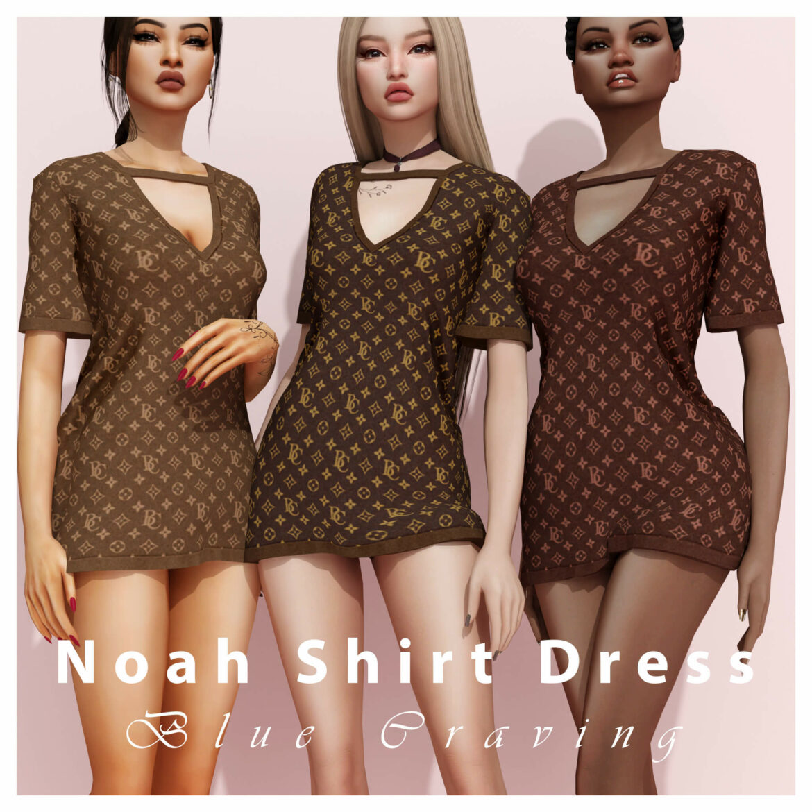 The Sims 4 sims 4 cc noah shirt dress bracelets