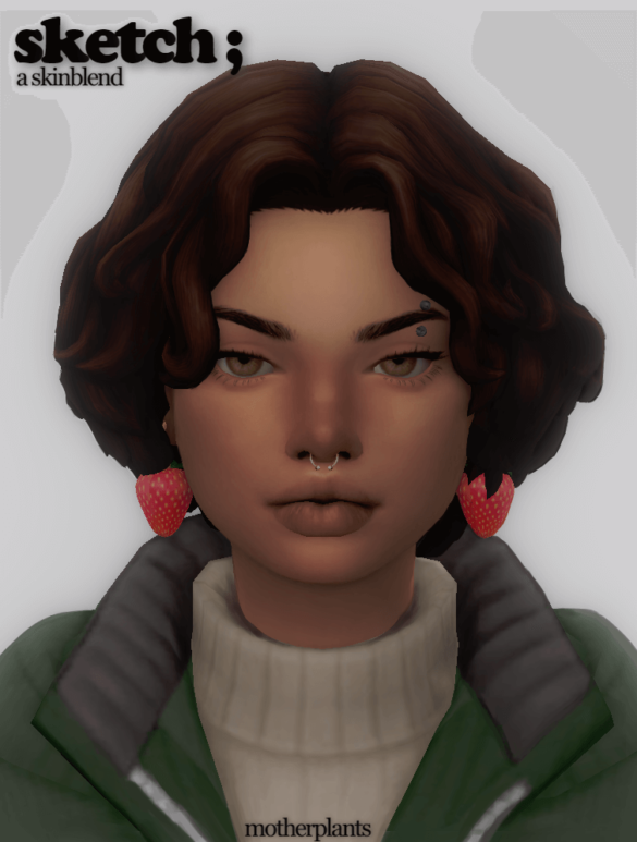 The Sims 4 sketch skinblend