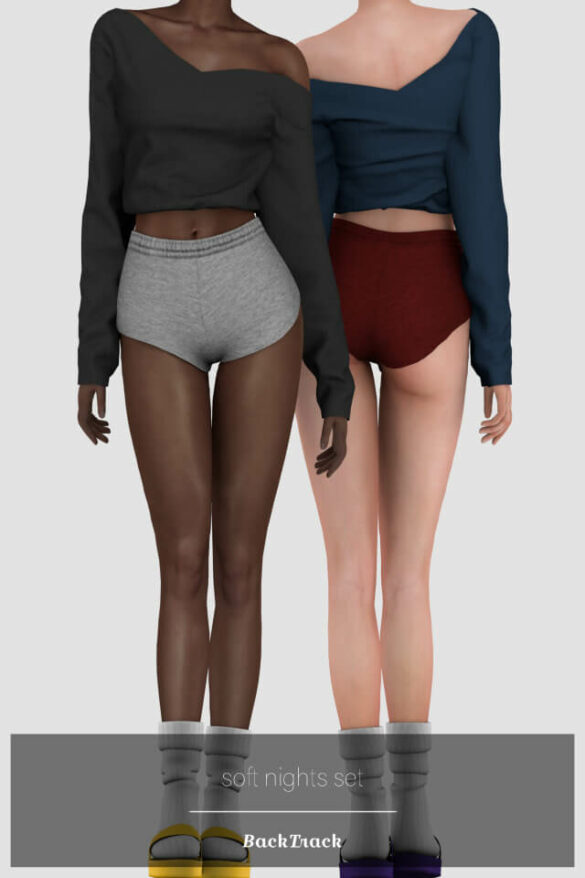 The Sims 4 soft nights set