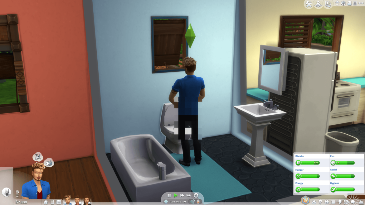 The Sims 4 Stand to pee [UPDATED FOR 1.82]