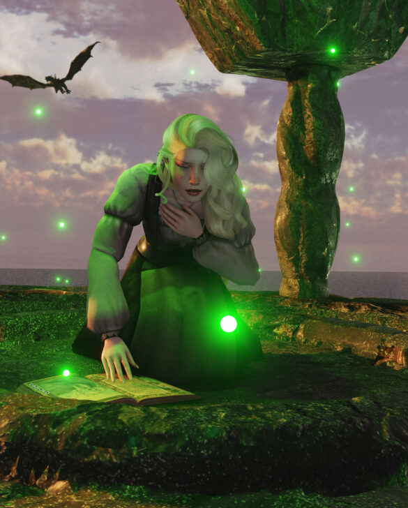 The Sims 4 story cordelia wagner is a young witch