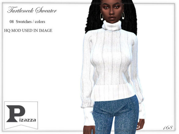 The Sims 4 Turtleneck Sweater by pizazz