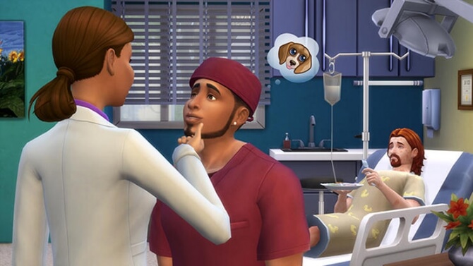 The Sims 4 Visit Hospital event at KAWAIISTACIE