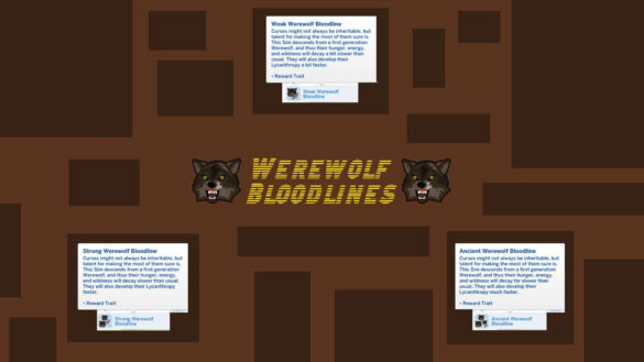The Sims 4 Werewolf Bloodlines