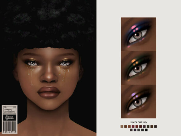 The Sims 4 Wet Eyeshadow N28 by cosimetic