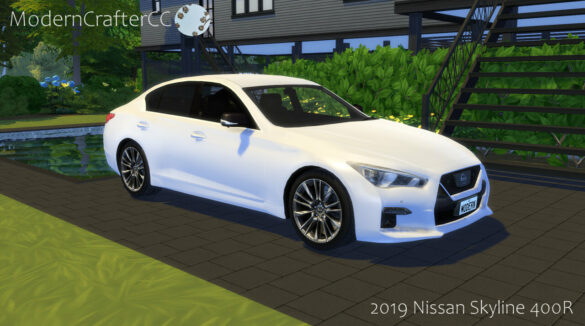 The Sims 4 2019 Nissan Skyline 400R at Modern Crafter CC