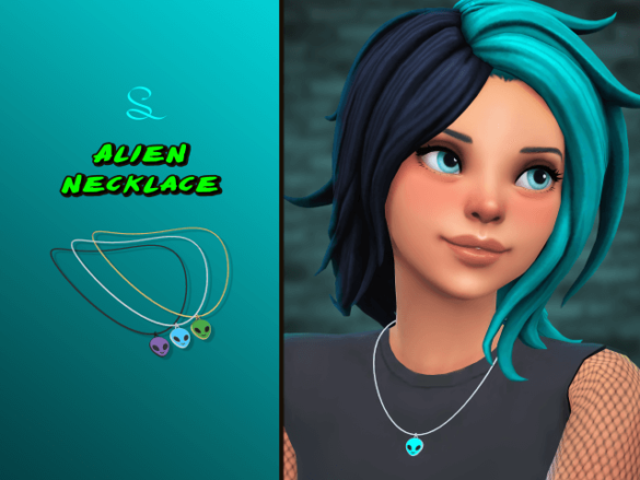 The Sims 4 alien necklace