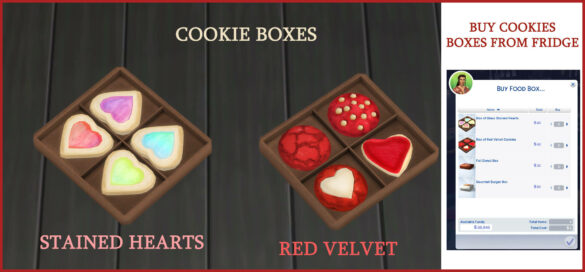 The Sims 4 COOKIE BOXES – LOVE DAY at Icemunmun