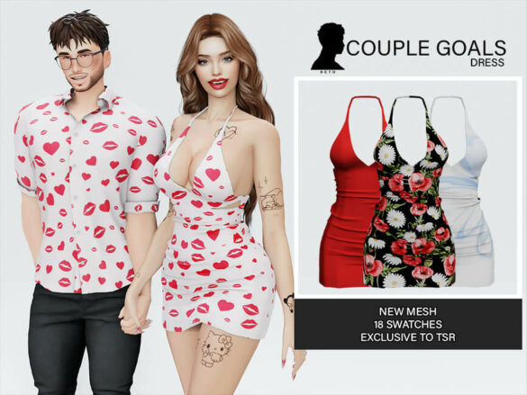 The Sims 4 Couple Goals (Dress) by Beto_ae0