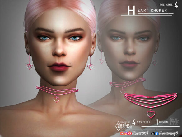 The Sims 4 Heart Choker by Mazero5