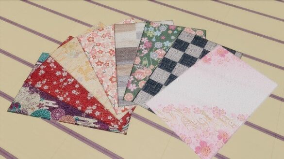 The Sims 4 japanese rugs