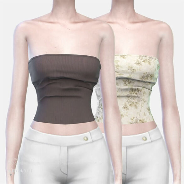 The Sims 4 Knitted Tube Top at Charonlee