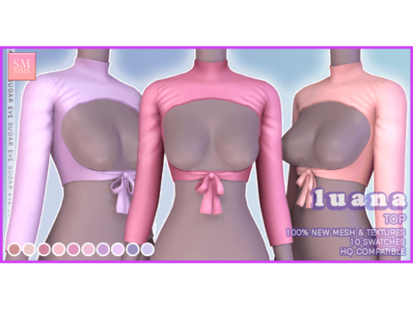 The Sims 4 Luana Top