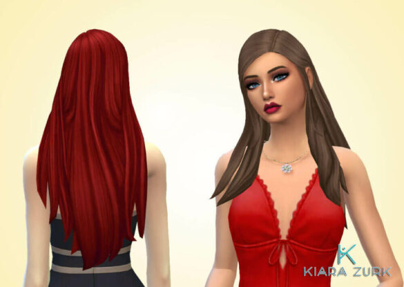 The Sims 4 Midori Hairstyle at My Stuff Origin