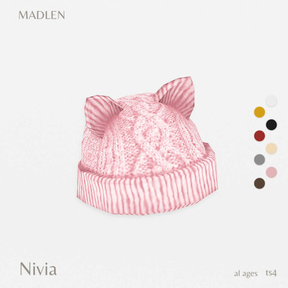 The Sims 4 nivia hat knitted cat ear hat