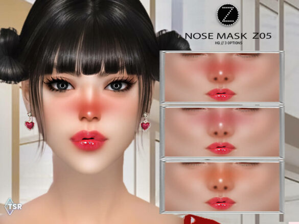 The Sims 4 NOSE MASK Z05 by ZENX