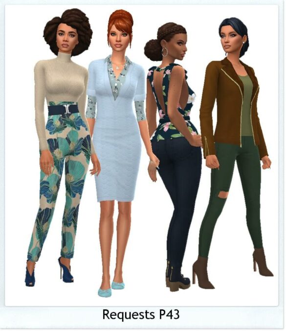 The Sims 4 Outfit P43 at Sims4Sue