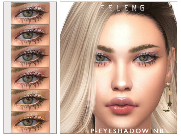 The Sims 4 P-Eyeshadow N8 by Seleng
