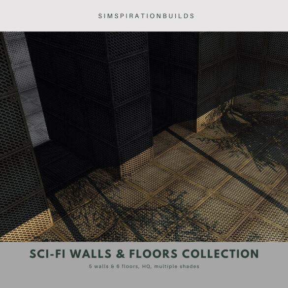 Sci-fi Walls and Floors Collection at Simspir