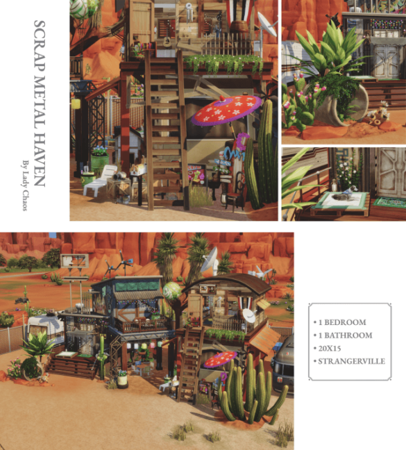 The Sims 4 scrap metal haven cc free