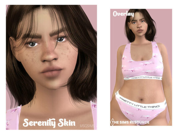 The Sims 4 Serenity Skin Overlay by MSQSIMS at TSR