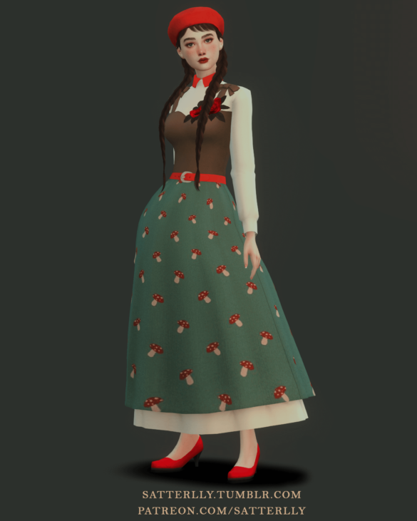 The Sims 4 set alexandra 2 dresses