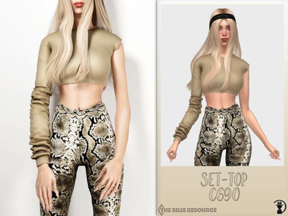 The Sims 4 Set-Top C690 by turksimmer at TSR