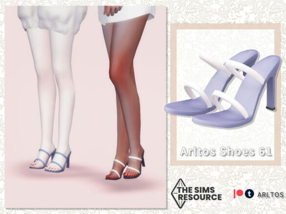 The Sims 4 Simple sandals 61 by Arltos