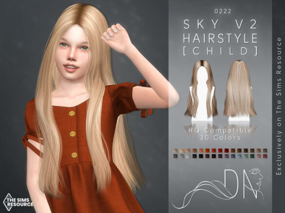 Sky Hairstyle V2 [Child] by DarkNighTt
