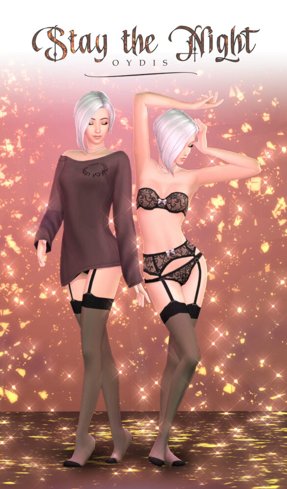 The Sims 4 stay the night