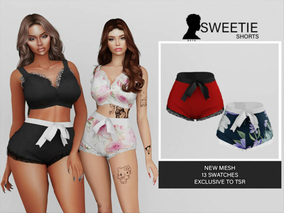 The Sims 4 Sweetie (Shorts) by Beto_ae0