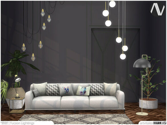 The Sims 4 Tucson Lightings by ArtVitalex