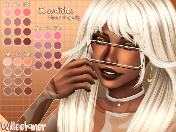 The Sims 4 vanessa blushy blush