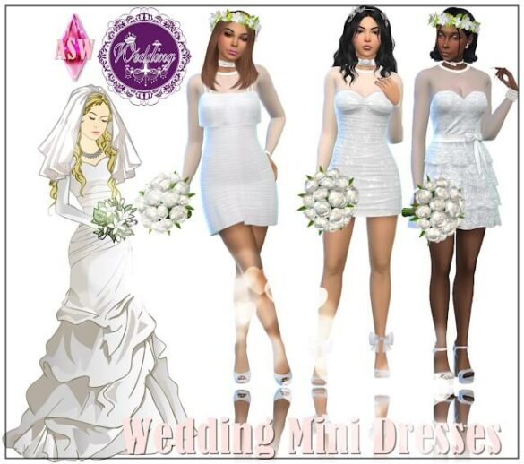 Wedding Mini Dresses at Annett’s Welt